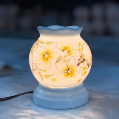 Đèn gốm xông tinh dầu Bát Tràng cỡ đại