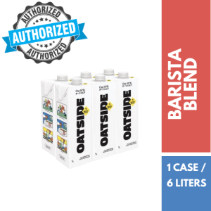 OATSIDE Barista Blend Oat Milk 1L 6s Pack & 200mL 24s Pocket Packs Plant-Based | Barista-Approved