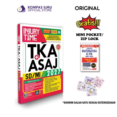 Buku Soal Ujian SD - BUKU INJURY TIME TKA ASAJ SD/MI 2027