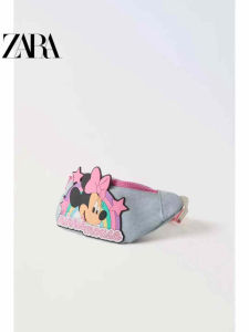 BAB434 Tas Pinggang Minnie Mouse Anak Perempuan Import Tas Slempang Waistbag Zra Mini Anak Cewek
