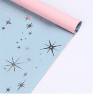 Kertas buket bunga motif bintang Flower wrapping paper Sparkling KB6022