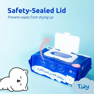 TINY Baby Wet Wipes (80 Wipes x 3pkt )