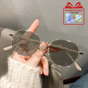 Photochromic Glasses for Men Women Anti Radiation Anti Blue Light Eyeglasses Replaceable Lens