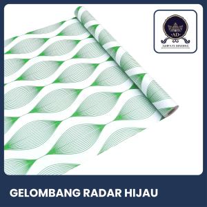 Adipatidinding - Wallpaper Dinding Motif Gelombang Radar Hijau Ukuran 45 Cm x 10 Meter Wallpaper Stiker Dinding Motif Gelombang Radar Hijau Wallstiker Motif Gelombang Radar HijauDekorasi Dinding Dekorasi Rumah Dekorasi Ruang Tamu Dekorasi Kamar Tidur