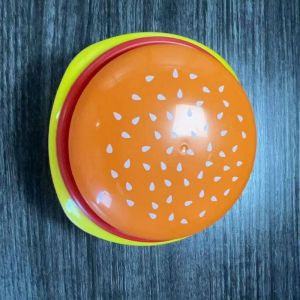 XANLYSHE ชุดจานจิ้มรูปแฮมเบอร์เกอร์น่ารักสำหรับใช้ในบ้านดีไซน์ทันสมัย