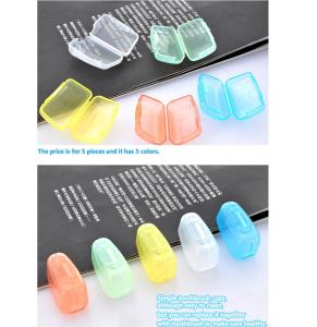 10Pcs/set Portable Toothbrush Cover Holder Travel Hiking Camping Brush Cap Case Health Germproof Toothbrushes Protector