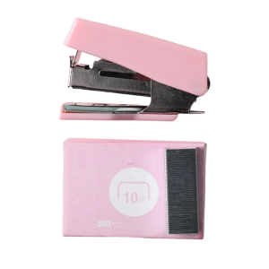 1 Set Small Stapler with Staple Portable Desktop Stapler Desk Tool Binding Supplies For Office School Home Use