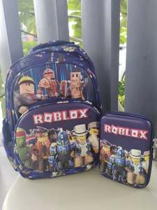 KOS | Roblox Boys Backpack with Hard Pencil Case