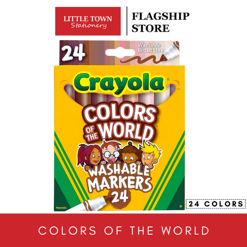 Crayola Colors of the World 24 Crayons 24 Skin Tone Crayons