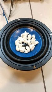 SPEAKER COMPONENT AH 5 INCH BIRU WOOFER MAGNET BESAR 150 WATT BODY BESI