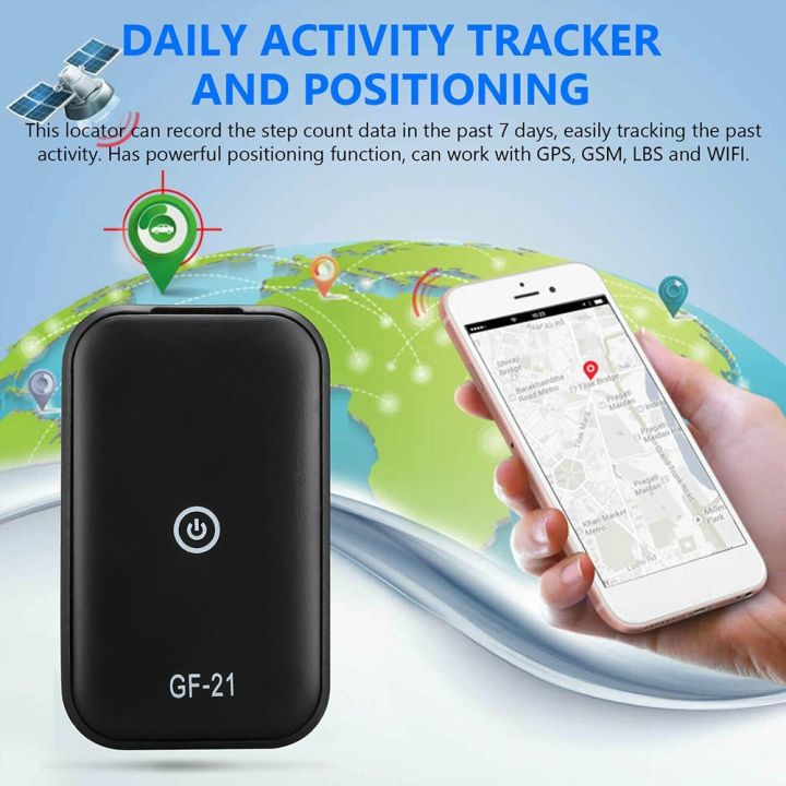Mini GF07 Car GPS Tracker GPRS Real Time Tracking Device SOS GSM Anti