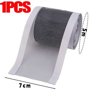 4Roll Window Screen Repair Tape Anti-Mosquito Mesh Repair Patch Waterproof Self-adhesive Net Door Fix Patch Fly Mesh Broken Holes Tape