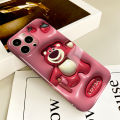 Hontinga All-inclusive Film Casing For infinix Hot 12 Play 11 10 Play Hot 9 Play Note 12 G96 Smart 6 Case Korean film Phone Case Cartoon Lotso Bear Back Casing lens Protector Design Hard Cases Shockproof Shell Full Cover Casing For Girls. 