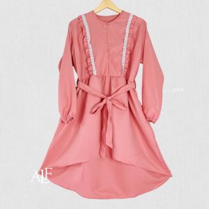 Khila Tunik | Tunik Rempel Renda Kekinian