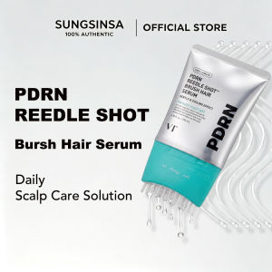 VT Cosmetics PDRN Reedle Shot Brush Hair Serum 100ml | Scalp Tonic | Cooling Scalp Care | Caffeine | Fuller-Looking Hair
