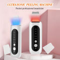 Hailicare Ultrasonic Face Skin Scrubber Skin Shoveling Machine EMS Micro-current Ion Import Facial Skin Lifting Pore Cleaning Facial cleaning Device Beauty Equipment Remove Blackhead USB Charging. 