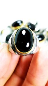 Batu Akik Kecubung Wulung Tembus Cahaya & Kualitas Tinggi