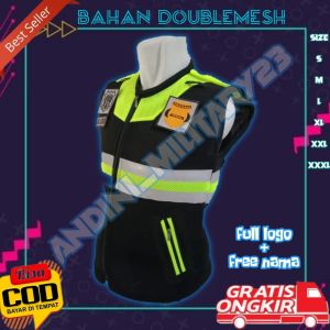 Rompi Security | Rompi Security Terbaru | Rompi Satpam Terbaru| Double MESH Tebal Vest Security/Satpam/Polisi Rompi Security Warna Hitam Tanpa logoRompi Security | Rompi Security Terbaru | Rompi Satpam Terbaru| Double MESH Tebal Vest Security/Satpam