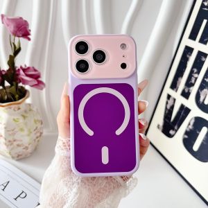 Dopamine Hit Color Matte Magnetic Case For iPhone 17 Air 16 15 14 13 12 11 Pro Max For Magsafe Glass Camera Protection Cover