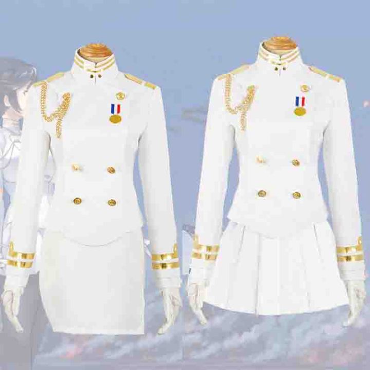 Anime Azur Lane IJN Takao Atago Mastiff Dog Cosplay Costumes Ship Girl ...