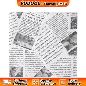 【Fast delivery】 Food Service Disposable Deli Paper Sheets 500pcs Waxed 25x25cm for Takeout and Catering