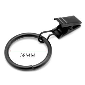 Curtain Clip Ring 44mm (38mm Inner Diameter) - 30pcs / pack