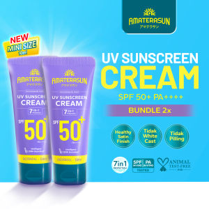 [2 PCS] AMATERASUN [REAL SPF Certified] UV Sunscreen Cream SPF 50+ PA++++ 10ml