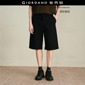 GIORDANO Men Shorts Pure Cotton 100% Cotton Shorts Casual Stylish Trendy Elegant Comfortable Fashion Classic 18106705