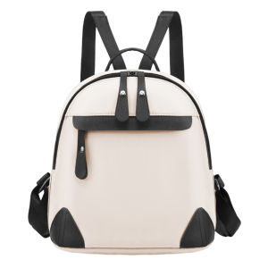 Women Sport Backpack Large Capacity School Bookbag Waterproof Daypack Casual Hiking Rucksack Multi-Pocket Solid Oxford Knapsack School Bag