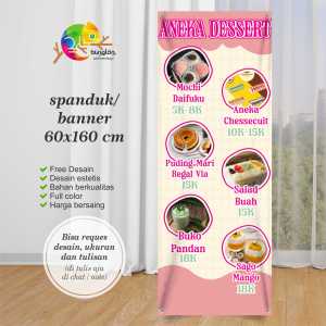 Cetak Spanduk Banner Aneka Desert