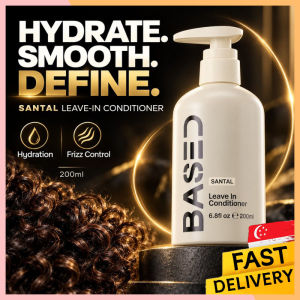 SG Ready Stock BASED Santal Leave In Conditioner 200ml | Instant Hydration & Anti-Frizz | Simple Effective