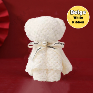 VTOM Cute Bear Towel Doorgift Face Towel Gift Wedding Birthday Sapu Tangan Tuala Kenduri Door Gift Murah Goodies 小熊毛巾