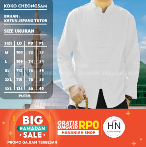 HN- (GRATIS ONGKIR & COD) Baju Koko Cheongsam Lengan Panjang - IP MAN uk : MXL3XL - TERBAIKTERLARISTERMURAH - NEW 2022 - CHEONG SAM IP MAN - Koko Viral 2021 - Kemeja Pria - BAJU MUSLIM PRIA - ATASAN MuSLIMIN - BAJU MUSLIMIN - 17152 17156 17160