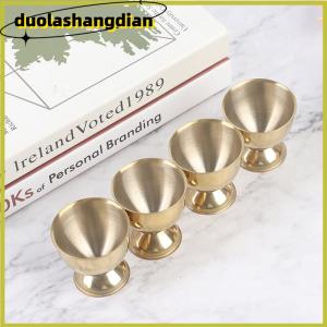 [Duola] Stainless Steel Boiled Egg Cups Stand Rack Eggs Holder Egg Holder Cooking Tool