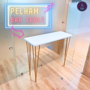 PELHAM Bar Counter Console High Table 100 CM Height