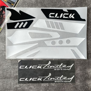 Click 125i Exhaust Pipes Cover Sticker Reflective Motorcycle Waterproof Vinyl Decal for Honda Click125i Click 125i
