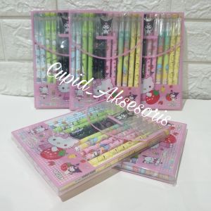 PULPEN GEL / PENA / BOLPEN BISA DIHAPUS ERASEABLE SANRIO KUROMI 0.5MM