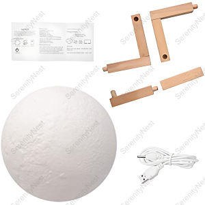 Essential oil humidifier with diffuser and rechargeable air purifier for office and