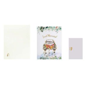 GENENIC Paper Valentines Day Greetings Card Blessing Party Invitation 3D Invitation Card Paper Cuttings Rose Printed Confession of Love Artifact Wedding