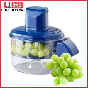 Electric Grape Peeler Machine Rechargeable Kitchen Tool Automatic Fruit Peeling Device for Home Use Durable and Portable Grape Peeling Solution