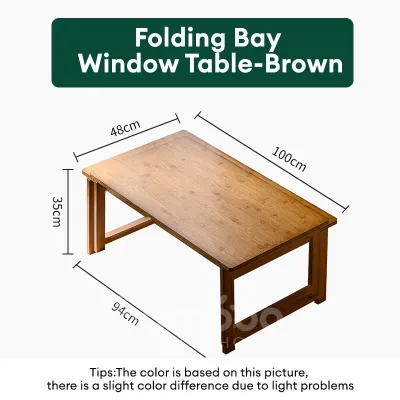 Bamboo Folding Table Living Room Coffee Table Side Table Dining Table Study Desk Foldable And Easy To Store