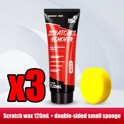 Scratches disappear in 1 second Heavy car scratch remover 50 years without scratches scratch remover for car 100% repair success car polish scratch remover Suitable for automobiles motorcycles and painted surfaces etc car scratch repair 划痕蜡修复划痕