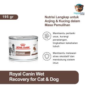 Royal Canin Recovery - 195 GR Makanan Pada Saat Anjing Kucing Sakit
