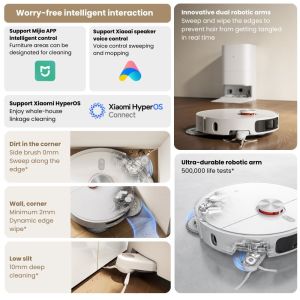 Xiaomi Mijia Robot Vacuum Mop M40 Work With Mijia APP