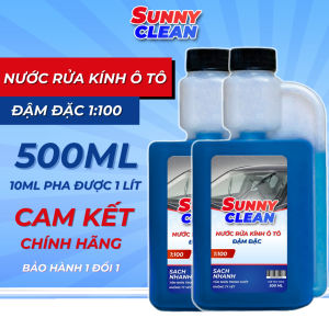 [1:100] Nước Rửa Kính Ô Tô Đậm Đặc SunnyClean Chuyên Dụng Chính Hãng