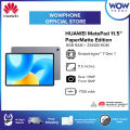 [PRE ORDER] HUAWEI MatePad 11.5” PaperMatte Edition [8GB RAM | 256GB ROM], 1 Year Warranty by Huawei Malaysia. 