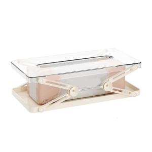 ยกกล่องแจกจ่ายตกแต่งบ้านที่ทันสมัยถาดที่ใส่กระดาษชำระสำหรับเคาน์เตอร์