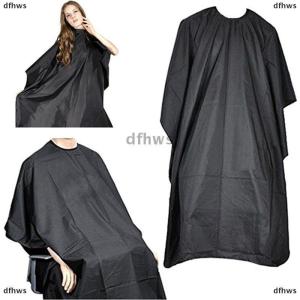 [COD] dfhws Professional Haircut Cutting Salon Barber Hairdressing Gown Cape Apron universal Black Waterproof Salon Hair Cut Hairdressing Hairdresser Barber Cape Gown