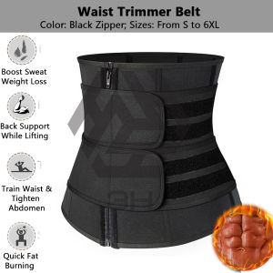 3H Sauna Lelaki Pelangsing Badan | Men Waist Trainer Corset | Slimming Belt Trimmer Belt Bakar Lemak