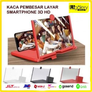 KACA PEMBESAR LAYAR SMARTPHONE 3D HD / PEMBESAR LAYAR HP F3